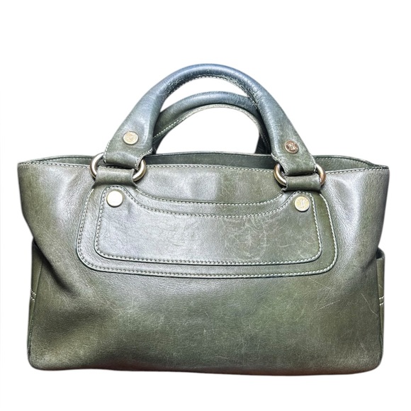 CELINE Leather Boogie Bag W/ COA - Picture 7 of 17